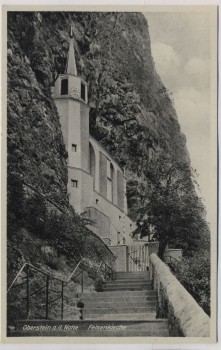 AK Idar-Oberstein an der Nahe Felsenkirche 1941