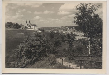 AK Foto Passau Blick auf Maria Hilf Landpoststempel Jochenstein 1957
