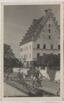 AK Foto Babenhausen (Schwaben) Am Fuggerschloss 1940