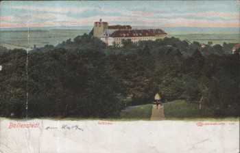 AK Ballenstedt Schloss 1912