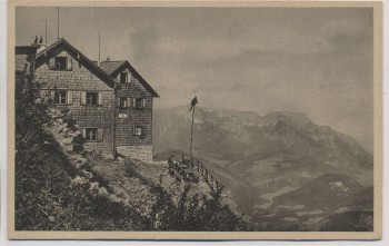 AK Berchtesgaden Purtschellerhaus auf dem Eckerfirst am Hohen Göll 1929