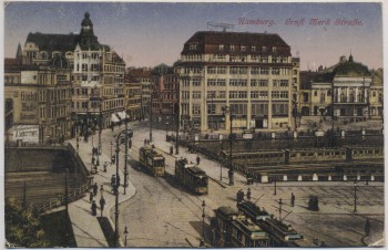 VERKAUFT !!!   AK Hamburg Ernst Merk Straße 1921