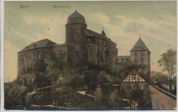 AK Mylau Kaiserschloss 1912