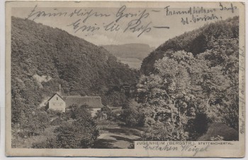 AK Jugenheim Bergstrasse Stettbachertal 1912