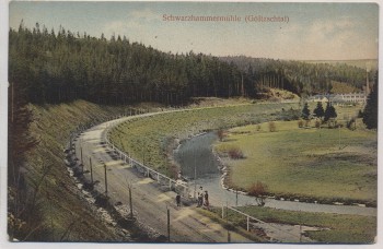 AK Netzschkau im Vogtland Schwarzhammermühle Göltzschtal 1910