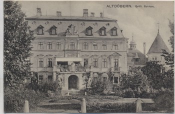 AK Altdöbern Gräfl. Schloss 1914