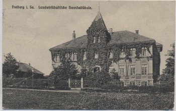 AK Freiberg in Sachsen Landwirtschaftliche Haushaltschule 1926