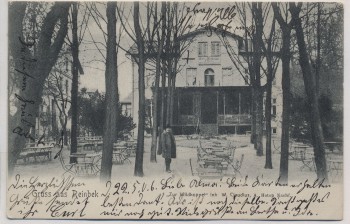 AK Gruss aus Reinbek Hotel Zur Wildkoppel 1906 RAR