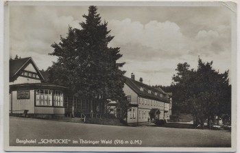 AK Foto Berghotel Schmücke im Thüringer Wald b. Gehlberg 1941