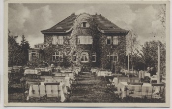 VERKAUFT !!!   AK Braunschweig Parkhaus Querum Frontansicht 1920 RAR