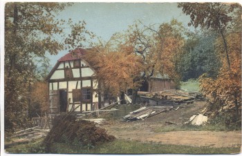 VERKAUFT !!!   AK Rottenbach Thüringen Sägemühle im Walde b. Königsee-Rottenbach 1910