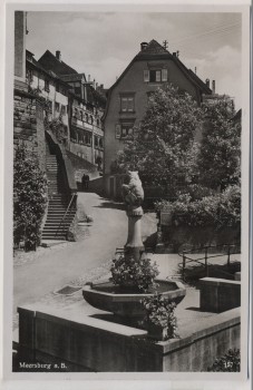 AK Foto Meersburg am Bodensee Bärenbrunnen 1940