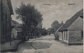 AK Gettorf Teichstraße 1910