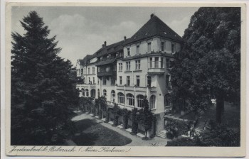 AK Jordanbad b. Biberach an der Riß Neues Kurhaus 1937