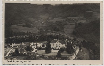 AK Foto Schloß Bürgeln auf der Höh b. Schliengen 1940