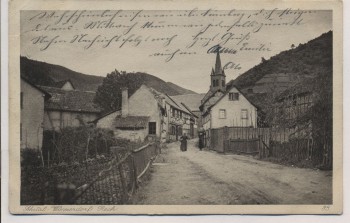 AK Winzerdorf Rech Ortsansicht b. Altenahr Ahrtal 1911