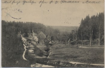 AK Zellerfeld Blick auf Kurhaus Wegesmühle 1913