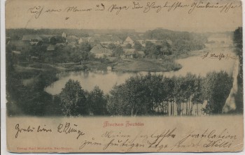 AK Flecken Zechlin Ortsansicht b. Rheinsberg 1899