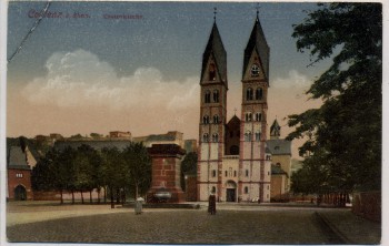 AK Coblenz Koblenz am Rhein Castorkirche 1920