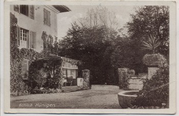 AK Stalden Dorf Christl. Heim Schloss Hünigen Konolfingen Schweiz 1936