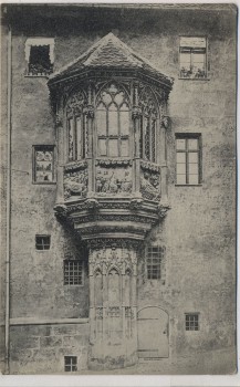 AK Nürnberg Erker am Sebalder Pfarrhof 1909