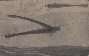 AK Flugzeug Modell Zukunft gelaufen 1903 RAR