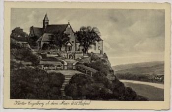 AK Kloster Engelberg ob dem Main b. Großheubach 1940