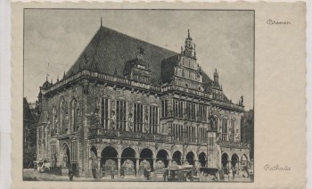 AK Bremen Rathaus 1930