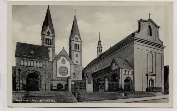 AK Werl in Westfalen Wallfahrtskirche 1940