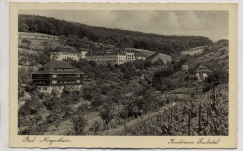 AK Bad Mergentheim Sanatorium Taubertal 1940