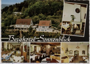 VERKAUFT !!!   AK Vormwald Berghotel Sonnenblick bei Sommerkahl Schöllkrippen 1970