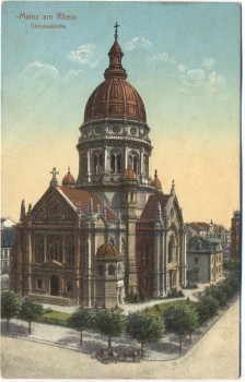 AK Mainz am Rhein Christuskirche 1920