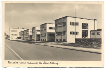 VERKAUFT !!!   AK Frankfurt (Oder) Hochschule für Lehrerbildung 1935