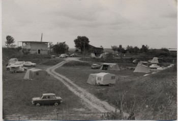 AK Foto Hallwangen Feriendorf und Campingplatz Königskanzel b. Dornstetten 1960