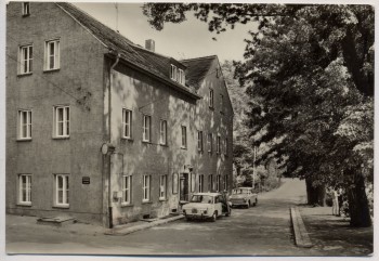 AK Foto Klosterbuch Gaststätte und Hotel Scheergrund b. Leisnig 1972