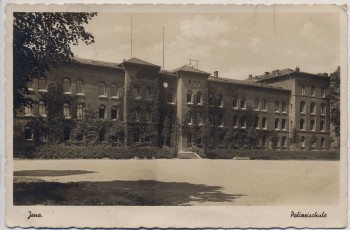 AK Foto Jena Polizeischule Feldpost 1939 RAR