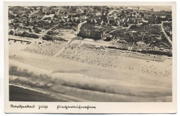 AK Nordseebad Juist Fliegeraufnahme 1935