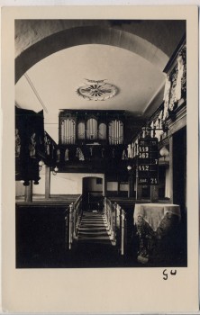 AK Foto Hoheneggelsen Kirche Innenansicht bei Söhlde 1930