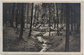 AK Foto Marnitz in Mecklenburg Quelle am Ruhner Berg b. Ziegendorf Parchim 1940