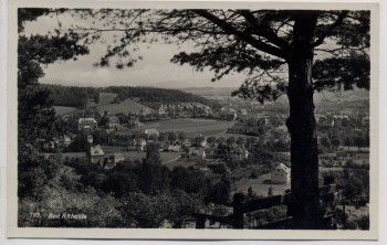 AK Foto Bad Altheide Ortsansicht Polanica-Zdrój Schlesien Polen 1933