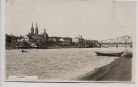 VERKAUFT !!!   AK Foto Leslau in der Weichsel Ortsansicht mit Brücke Włocławek Pommern Polen 1940