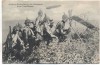 VERKAUFT !!!   AK Feldpost Das Deutsche Heer Artillerie-Beobachtung der Geschosse beim Einschiessen Zeppelin Soldaten Pickelhaube 1915