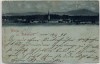 Mondschein AK Gruss aus Rabenden Ortsansicht b. Altenmarkt an der Alz 1898 RAR