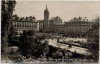 VERKAUFT !!!   AK Foto Darmstadt Blick auf den Ernst Ludwig-Platz mit weißem Turm Feldpost 1940