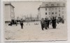 VERKAUFT !!!   AK Foto Oppeln Stefanshöh Opole Kaserne Soldaten bei Vereidigung mit Fahne Geschütze Schlesien Polen 1940 RAR