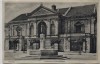 AK Memel Klaipėda Städtisches Schauspielhaus mit Denkmal Ostpreußen Litauen 1920 RAR