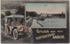 AK Gruss aus dem Ostseebad Laboe Auto Strand Feldpost 1914 RAR
