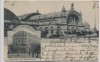 VERKAUFT !!!   AK Frankfurt am Main Hotel Continental gegenüber dem Hauptbahnhof 1898