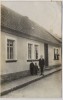 AK Foto Roßla Hausansicht mit Menschen Südharz 1926 RAR