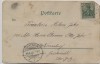 VERKAUFT !!!   Litho Gruss aus Altenburg Die neue Post 1900